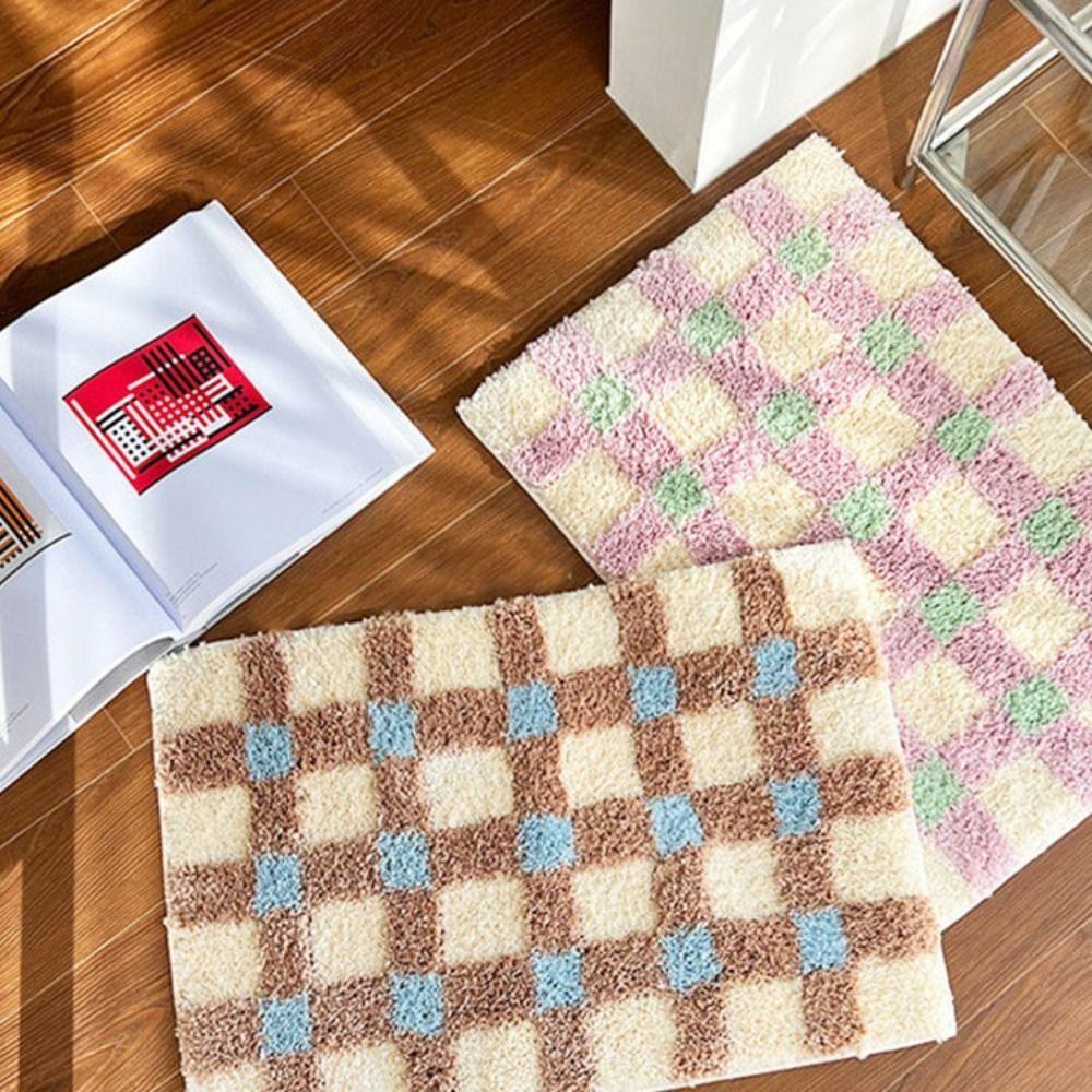 Super Soft Chessboard Floor Mat Absorbent Floor Rugs Entrance Carpet Floor Carpet Household Style C
Super Soft Chessboard Floor Mat Absorbent Floor Rugs Entrance Carpet Floor Carpet Household Style C