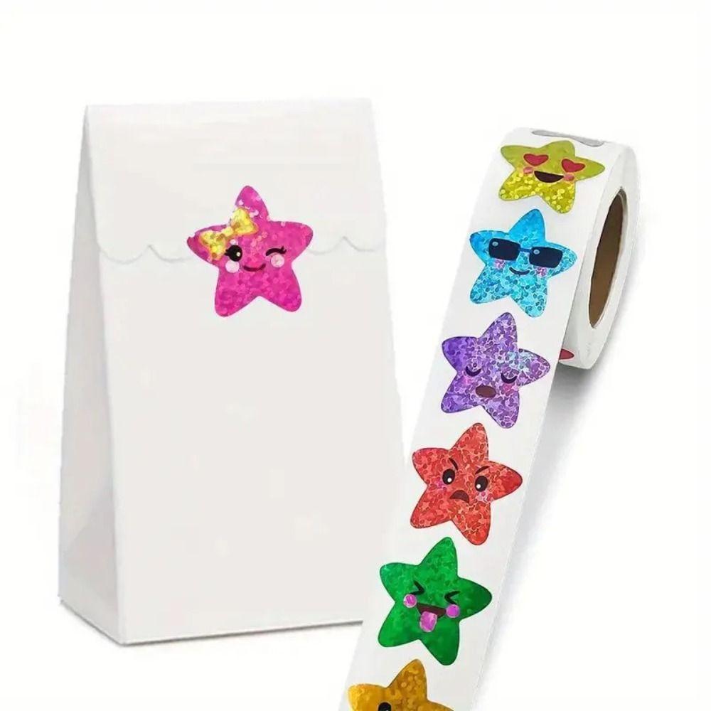 500pcs/roll Office Stationery Colorful Glitter Star Stickers Vibrant Scrapbooking Stickers School 500 pcs
500pcs/roll Office Stationery Colorful Glitter Star Stickers Vibrant Scrapbooking Stickers School 500 pcs