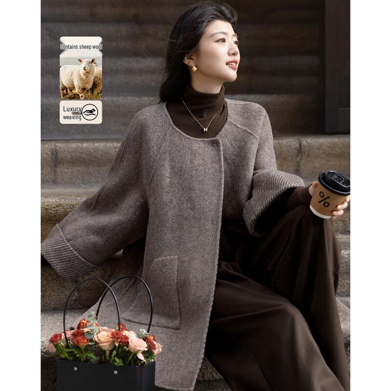 Demana Women s Luxurious Lambswool Double-faced Winter Coat M
Demana Women s Luxurious Lambswool Double-faced Winter Coat M