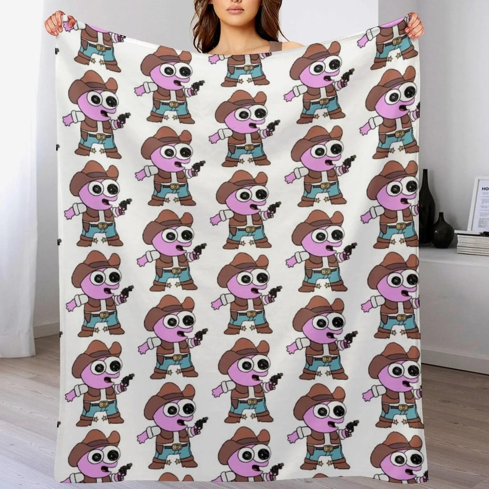 Smiling Friends Cowboy Pim Pattern Adult Swim Throw Blanket Compact Warm Blanket for Car Road Trip 102x76cm(40x30in)
Smiling Friends Cowboy Pim Pattern Adult Swim Throw Blanket Compact Warm Blanket for Car Road Trip 102x76cm(40x30in)