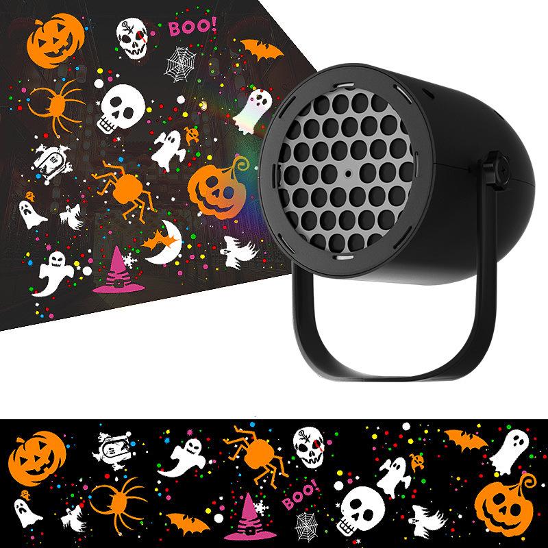 High Brightness Outdoor/Indoor Festive Projector Light: Christmas & Halloween Patterns Black Shell
High Brightness Outdoor/Indoor Festive Projector Light: Christmas & Halloween Patterns Black Shell