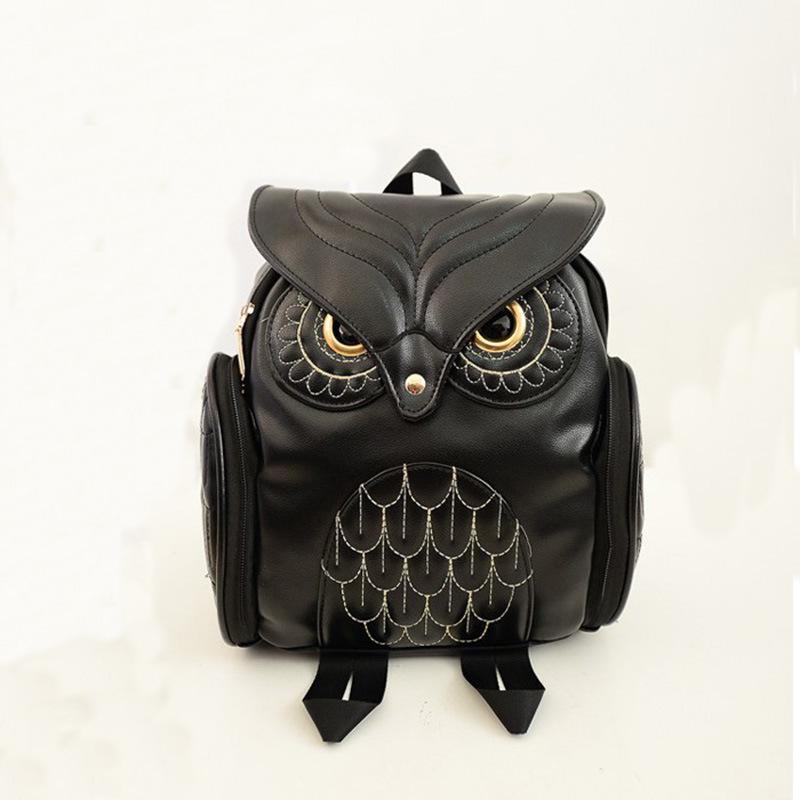 Owl Double Shoulder Bag for Women, PU Personalized Small Backpack, Travel Bag, Student Backpack. чорний
Owl Double Shoulder Bag for Women, PU Personalized Small Backpack, Travel Bag, Student Backpack. чорний