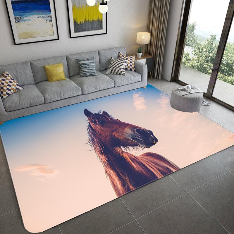 Wild Horse Carpet, European Pastoral Entrance Carpet, Coffee Table, Bedroom, Full Mat In Front Of Bed 40X60cm upgrade encryption
Wild Horse Carpet, European Pastoral Entrance Carpet, Coffee Table, Bedroom, Full Mat In Front Of Bed 40X60cm upgrade encryption
