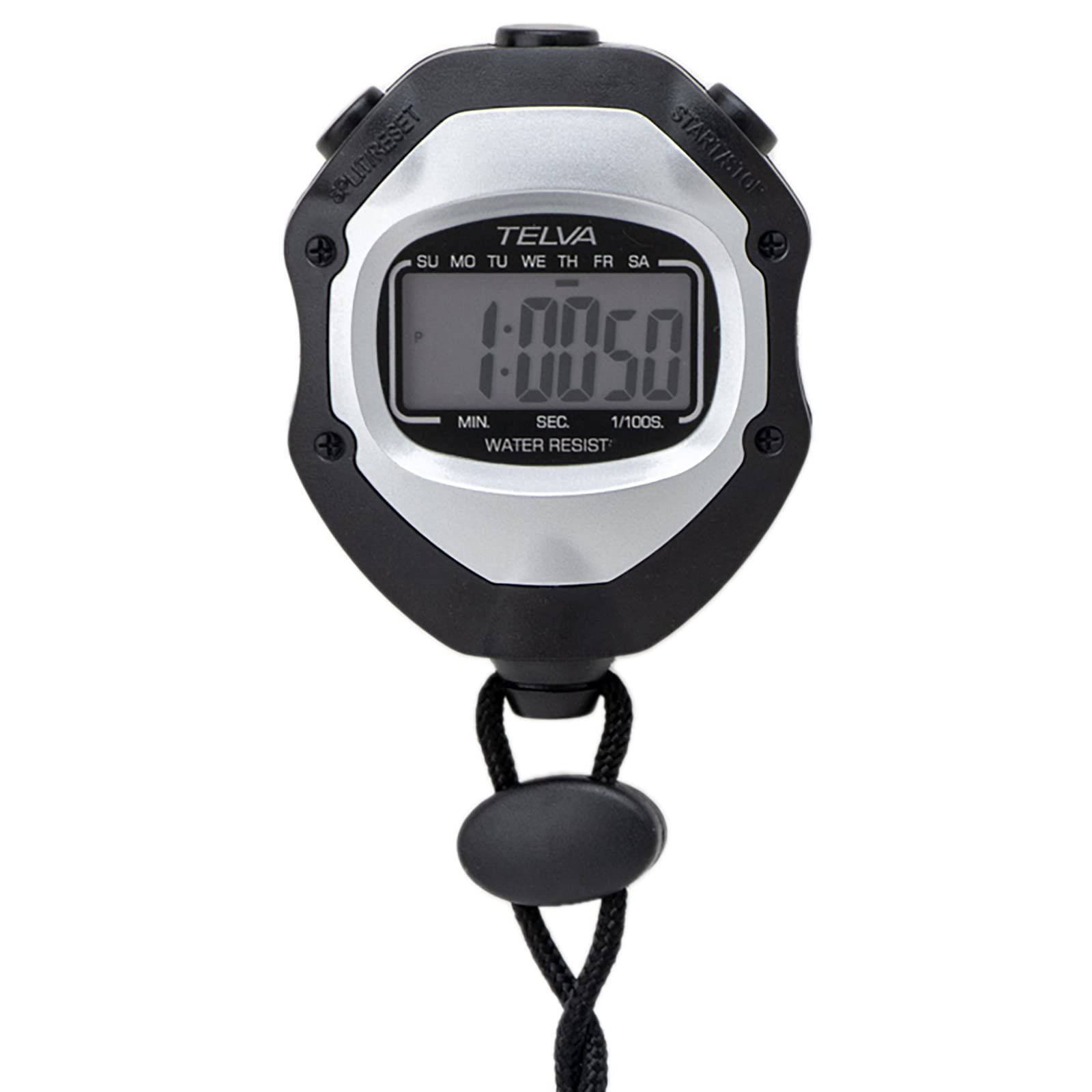 CREPHA Digital Sports Stopwatch with Alarm and Lap Black Timer, TE-S321-BK
CREPHA Digital Sports Stopwatch with Alarm and Lap Black Timer, TE-S321-BK