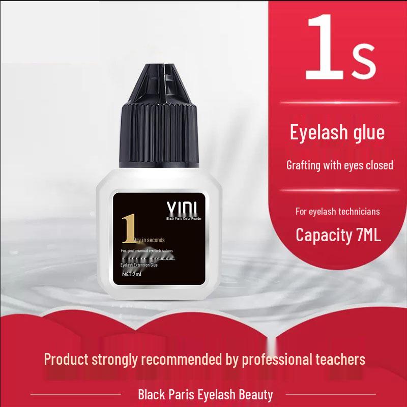 Black Paris Quick-Drying Eyelash Glue - Fast 1S Set, Low-Irritation, Strong Hold for Salon and Technician Use
Black Paris Quick-Drying Eyelash Glue - Fast 1S Set, Low-Irritation, Strong Hold for Salon and Technician Use