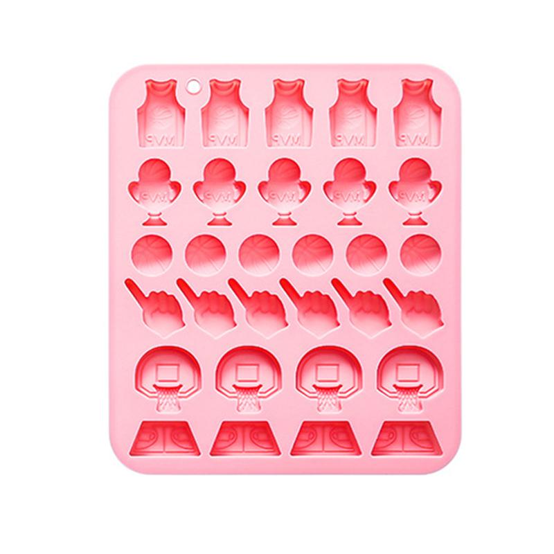 Basketball Chocolate Mold, Sports Theme Silicone Mold, 30-Cavity Jersey Trophy Silicone Fondant Candy Baking Mould розовый
Basketball Chocolate Mold, Sports Theme Silicone Mold, 30-Cavity Jersey Trophy Silicone Fondant Candy Baking Mould розовый