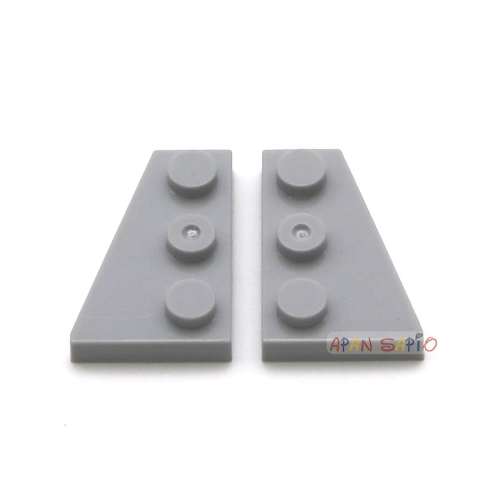 10/50set DIY Building Blocks Bricks Wedge 2x3 Dots Figures Educational Creative Size Compatible With 43723 Toys for Children 10set світло-сірого кольору
10/50set DIY Building Blocks Bricks Wedge 2x3 Dots Figures Educational Creative Size Compatible With 43723 Toys for Children 10set світло-сірого кольору
