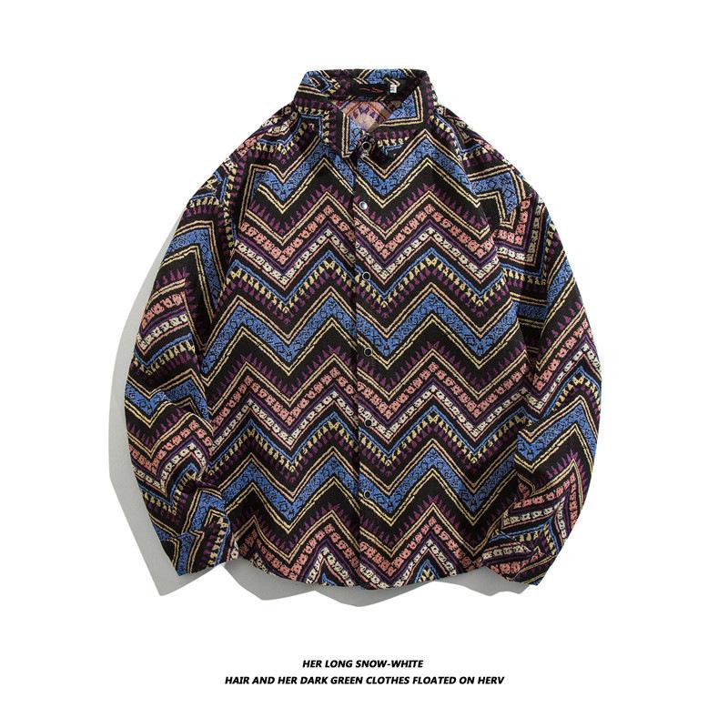 Чоловіча вільна куртка з довгим рукавом у стилі японського вінтажного бароко з етнічною вишивкою на осінь і зиму Medium
Чоловіча вільна куртка з довгим рукавом у стилі японського вінтажного бароко з етнічною вишивкою на осінь і зиму Medium