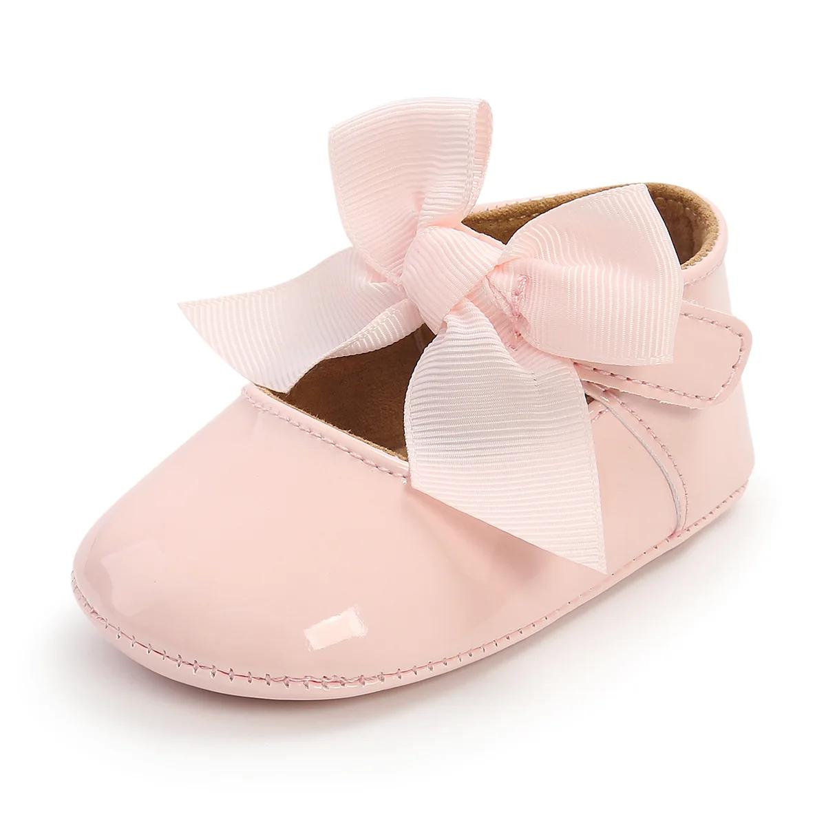 Meckior Baby Shoes Bowknot Rubber Sole Anti-slip PU Ballet Slippers Baby Girl Dress Shoes First Walker Toddler Crib Shoes 6-12 months 12cm
Meckior Baby Shoes Bowknot Rubber Sole Anti-slip PU Ballet Slippers Baby Girl Dress Shoes First Walker Toddler Crib Shoes 6-12 months 12cm