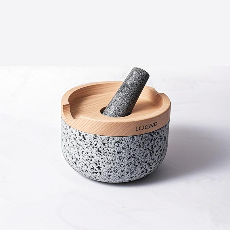 Mortar and Pestle Set Premium Solid Granite Stone Grinder Non Slip Base 16cm For Make Crushing and Mashing Herb Spices Guacamole
Mortar and Pestle Set Premium Solid Granite Stone Grinder Non Slip Base 16cm For Make Crushing and Mashing Herb Spices Guacamole