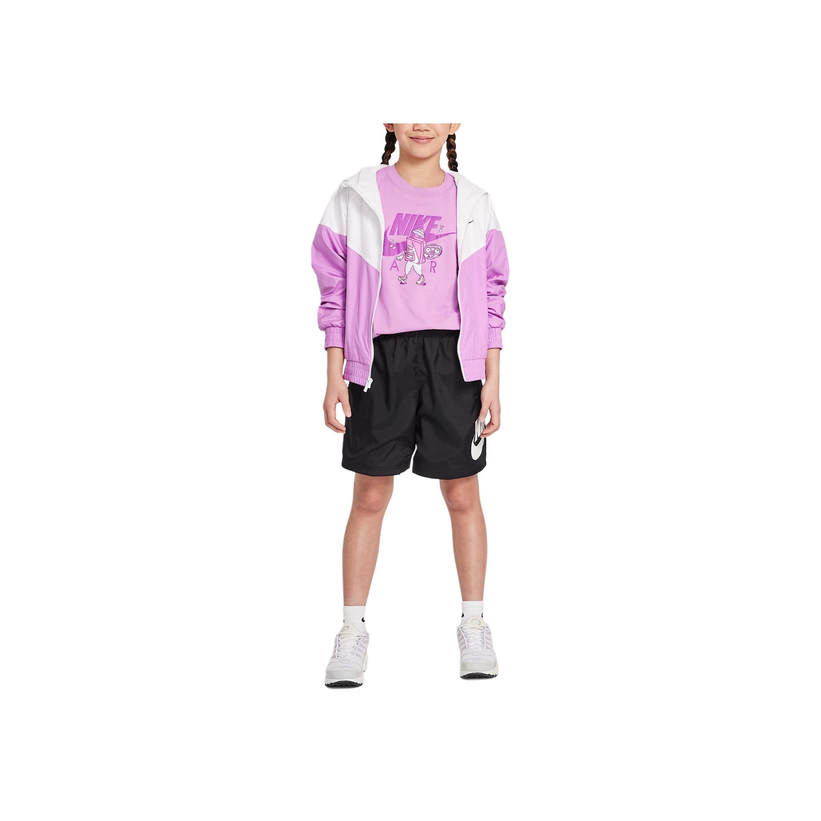 Nike Спортивная одежда Клубная повседневная Простая удобная приятная для кожи шорты Детские шорты Черный Белый HF8138-010 S
Nike Спортивная одежда Клубная повседневная Простая удобная приятная для кожи шорты Детские шорты Черный Белый HF8138-010 S