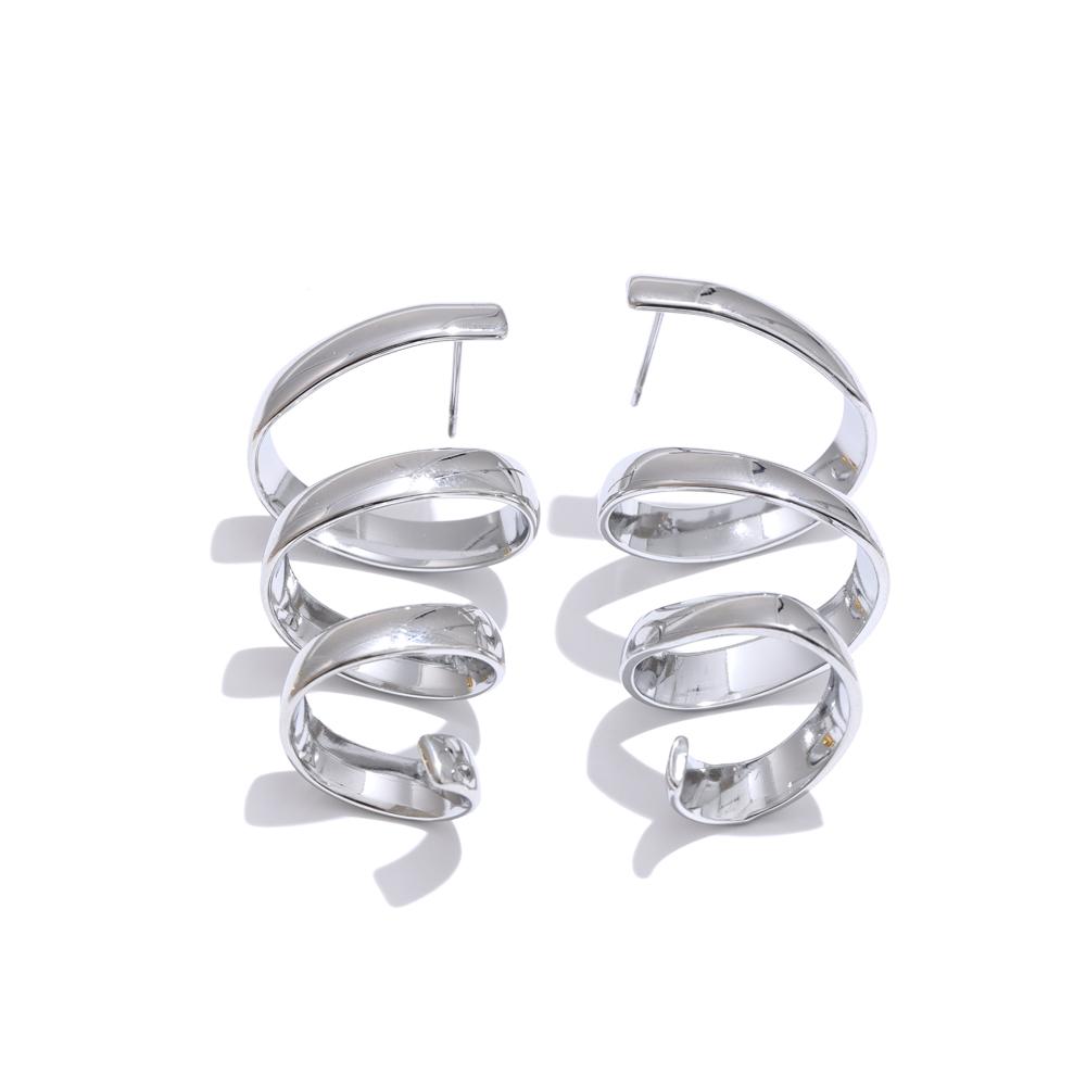 Yhpup Creative Stainless Steel Metal Geometric Hollow Screw Stud Earrings 2025 Arrivals Fashion individual Ear Jewelry Gift
Yhpup Creative Stainless Steel Metal Geometric Hollow Screw Stud Earrings 2025 Arrivals Fashion individual Ear Jewelry Gift