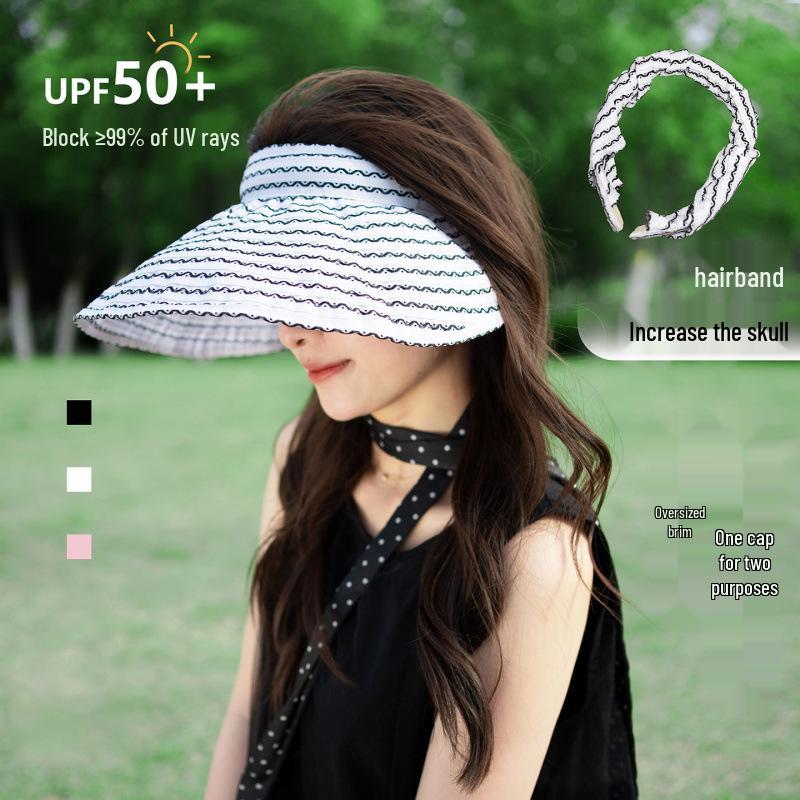 Women s French Stripe Sun Visor Hat - Summer Protection, Foldable, Stylish, Slimming Effect M (56-58cm) білий
Women s French Stripe Sun Visor Hat - Summer Protection, Foldable, Stylish, Slimming Effect M (56-58cm) білий