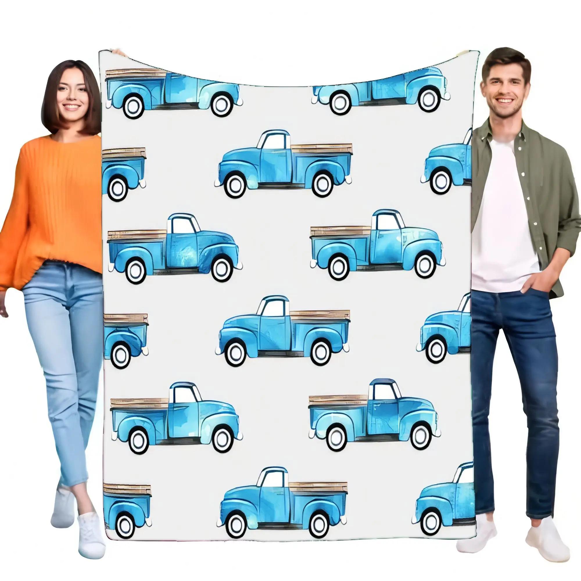 Vintage Blue Truck Blanket Cozy Soft Throw for Living Room Bed Decorative Gift Perfect for Truck Lovers and Home Decor 75x90cm
Vintage Blue Truck Blanket Cozy Soft Throw for Living Room Bed Decorative Gift Perfect for Truck Lovers and Home Decor 75x90cm