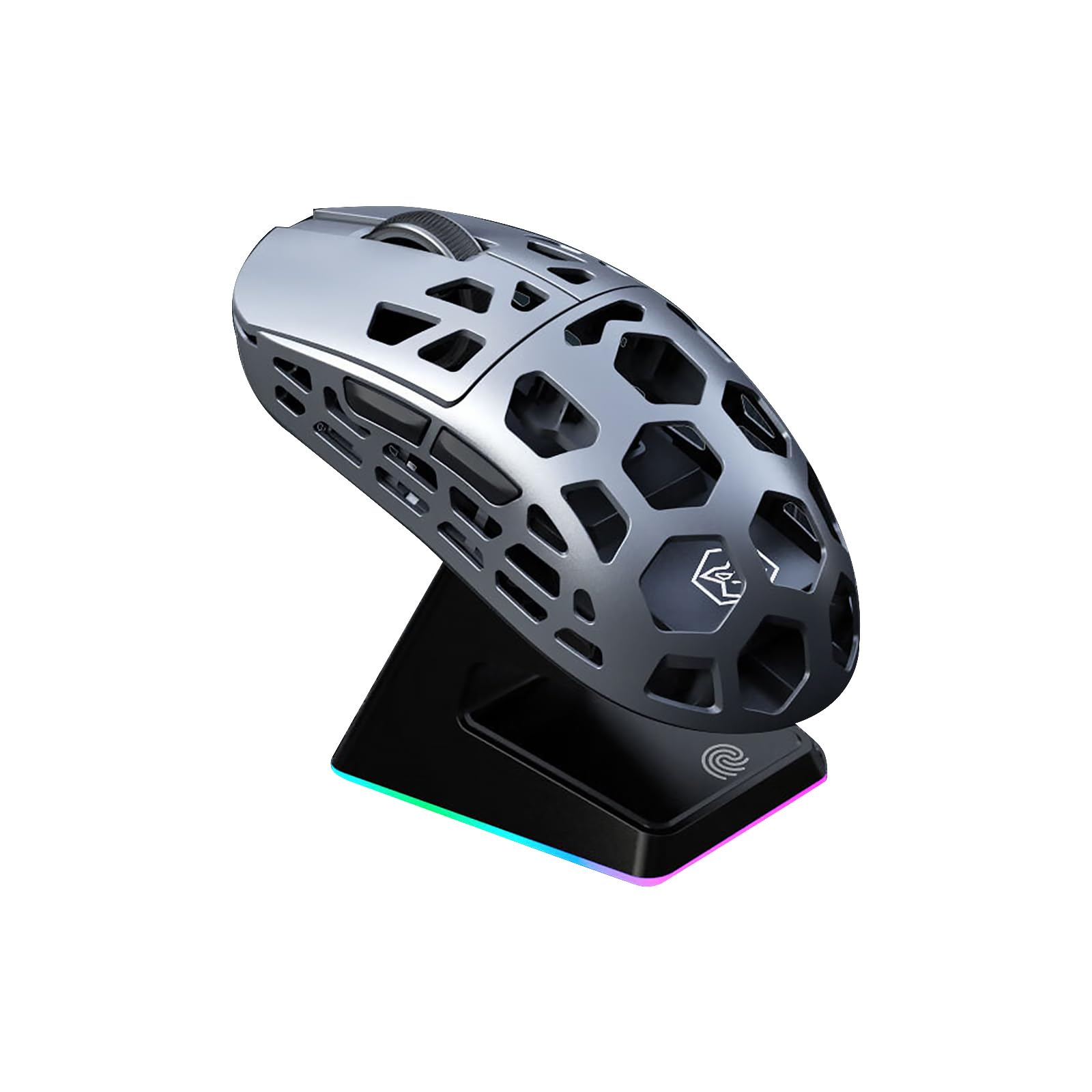 Alloy L1 Dual 8KHz Gaming Supports 8KHz Polling 26000 DPI Lightweight Equipped with PAW3395 HUANO Micro Magnetic Charging For Gamers [Magnesium
Alloy L1 Dual 8KHz Gaming Supports 8KHz Polling 26000 DPI Lightweight Equipped with PAW3395 HUANO Micro Magnetic Charging For Gamers [Magnesium