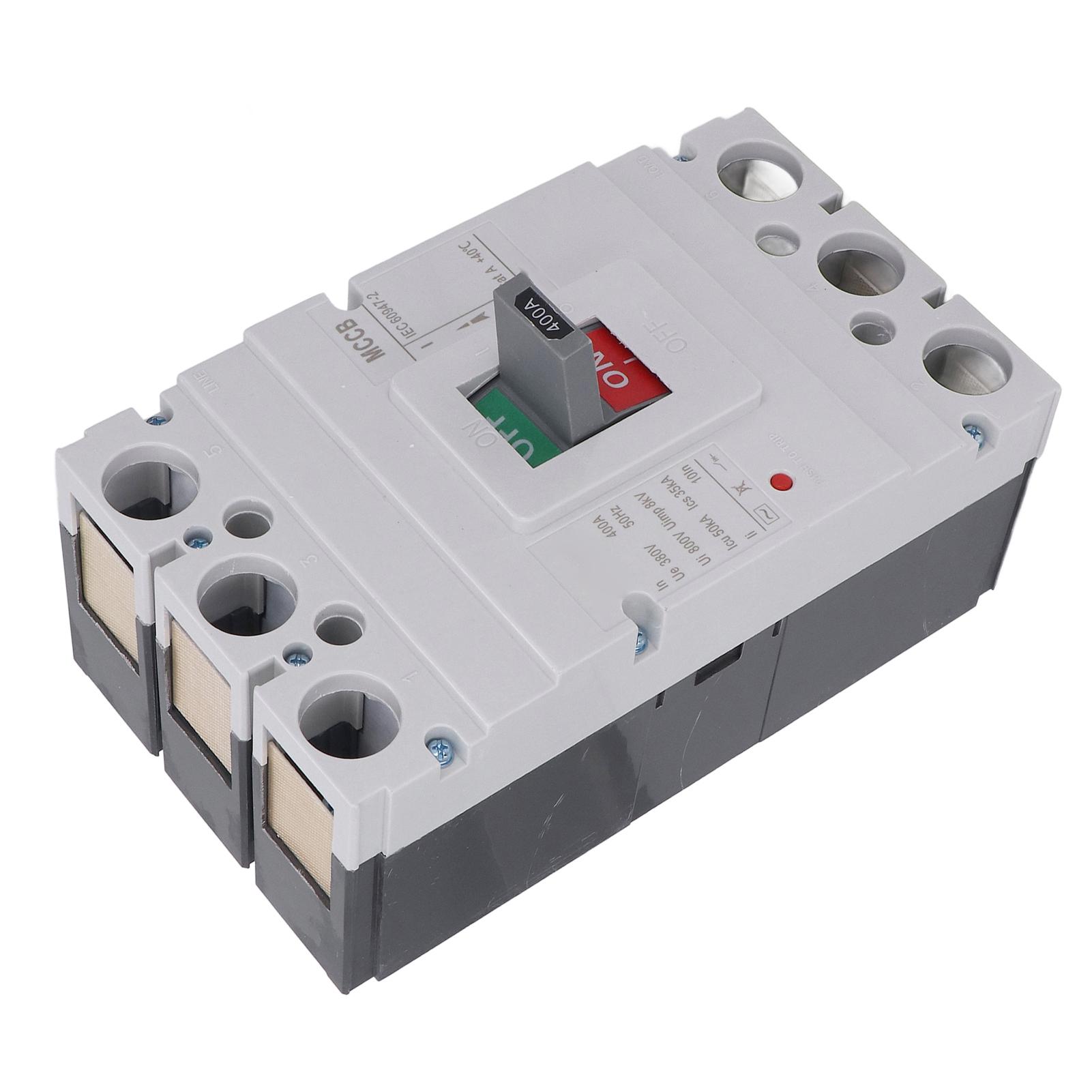 3P Overload Protection Circuit Breaker PC Flame Retardant Housing Circuit Breaker AC380V 400A
3P Overload Protection Circuit Breaker PC Flame Retardant Housing Circuit Breaker AC380V 400A