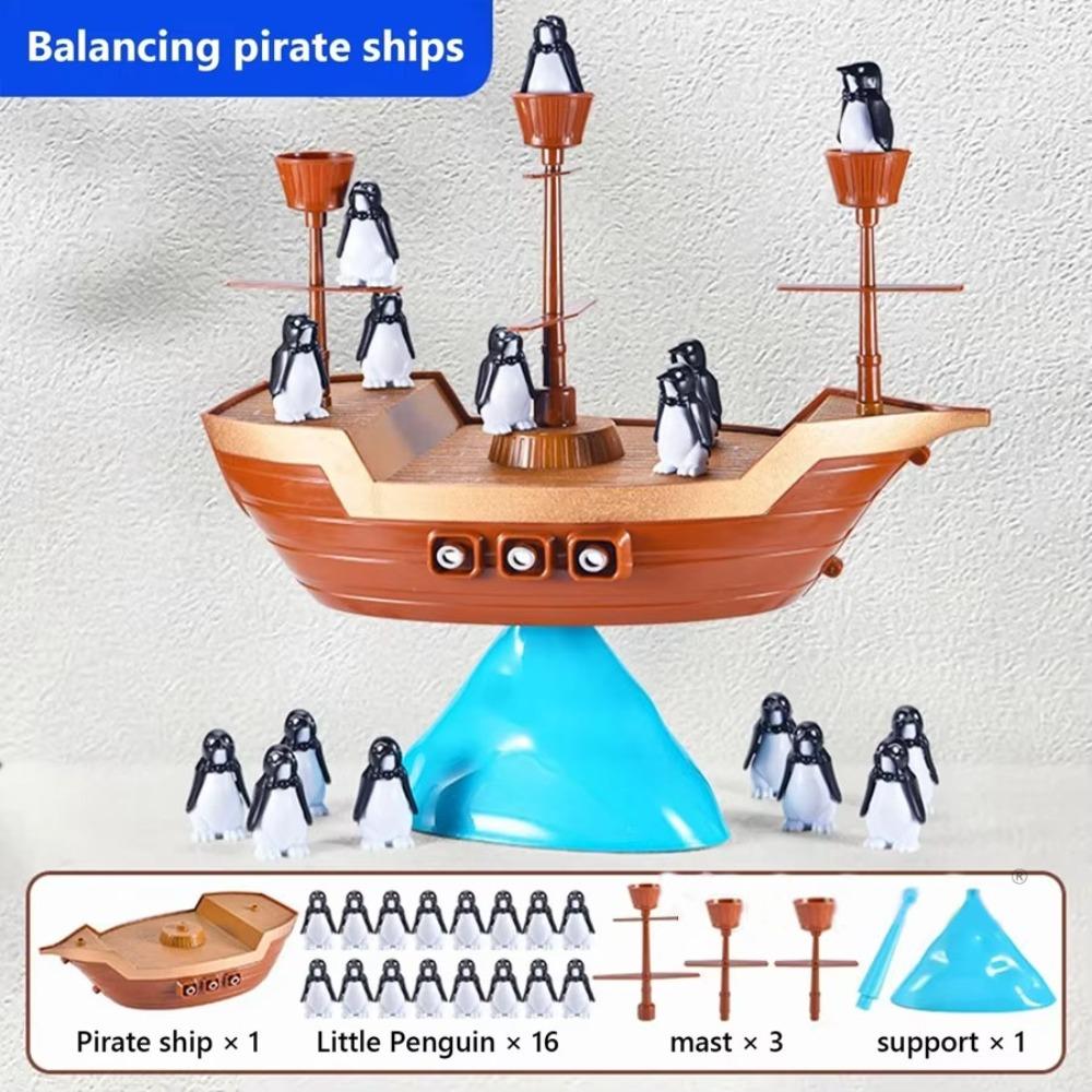 1 set Educational Pirate Boat Game Toy Interactive Balancing Board Game Students 1 set
1 set Educational Pirate Boat Game Toy Interactive Balancing Board Game Students 1 set