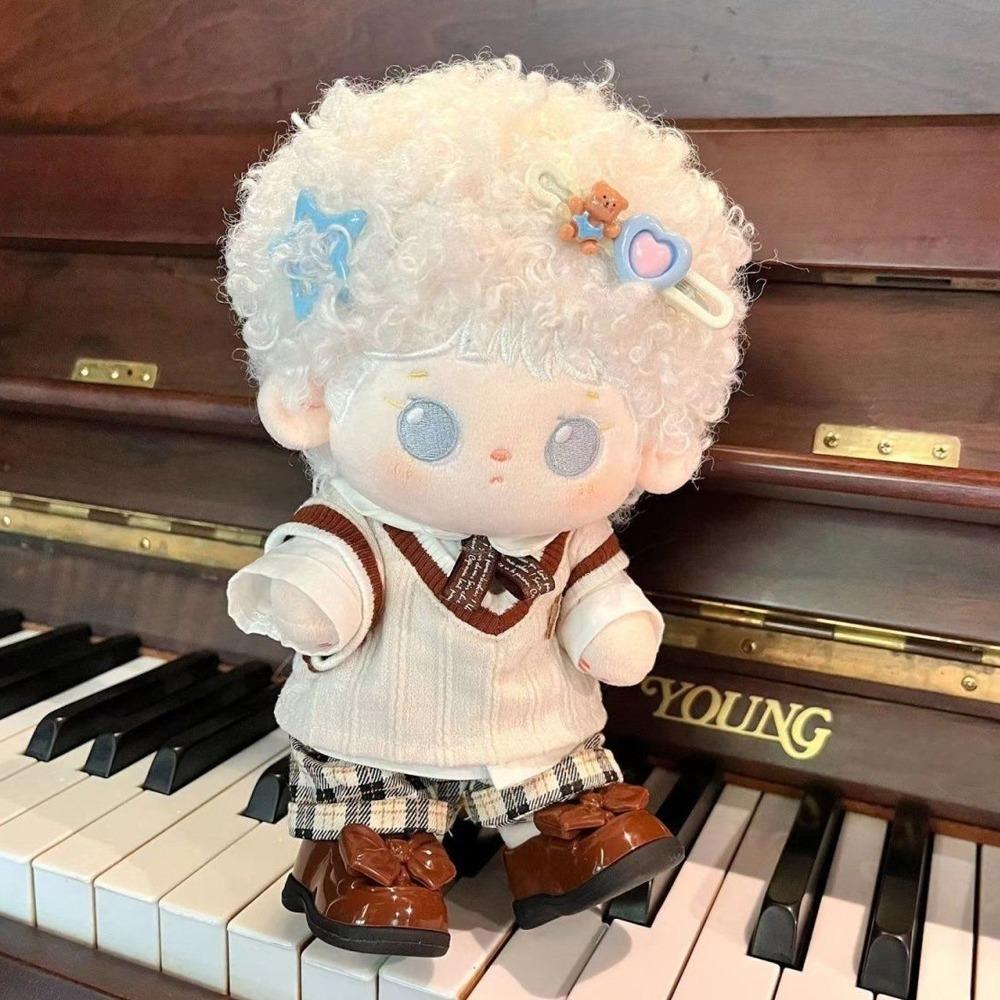 1 set Knitted Vest Cotton Doll s Clothes School Uniform Plush Doll Clothes 20cm Cotton Doll Style A
1 set Knitted Vest Cotton Doll s Clothes School Uniform Plush Doll Clothes 20cm Cotton Doll Style A