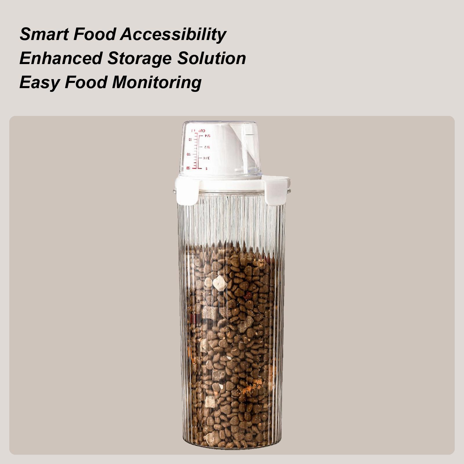 Dog Food Container Large Dog Containers For Food Storage Treat Dispenser With Pour Spout Measuring Cup Organizer Holder Pet
Dog Food Container Large Dog Containers For Food Storage Treat Dispenser With Pour Spout Measuring Cup Organizer Holder Pet