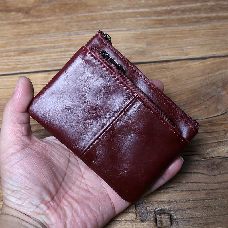 NZPJ Vintage Genuine Leather Men s Zero Wallet Natural Cowhide Zipper Key Bag Women s Bank Card Bag Mini Coin Bag Card Holder
NZPJ Vintage Genuine Leather Men s Zero Wallet Natural Cowhide Zipper Key Bag Women s Bank Card Bag Mini Coin Bag Card Holder