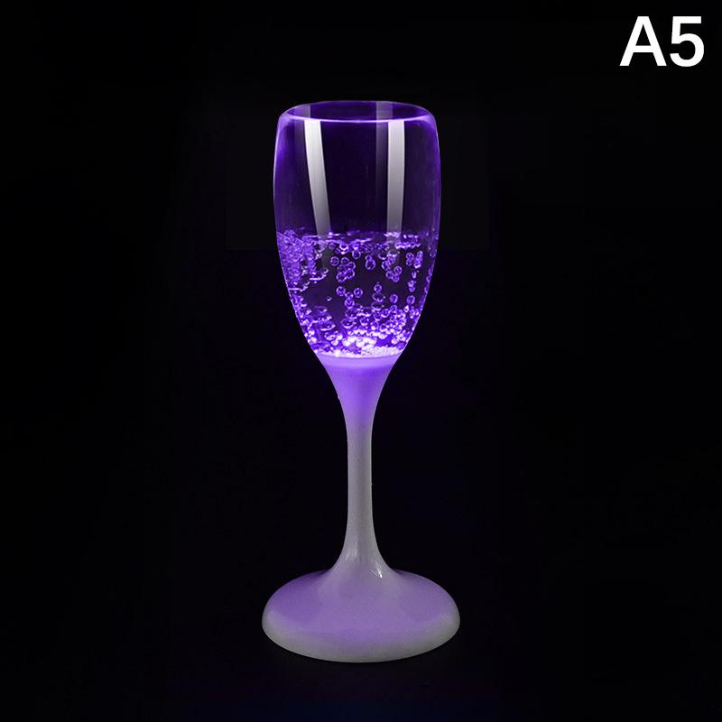 Led Luminous Wine Glass Neon Glass Champagne Glass Plastic High Foot Wine Cocktail Glass Wedding Party Atmosphere Decoration as the picture
Led Luminous Wine Glass Neon Glass Champagne Glass Plastic High Foot Wine Cocktail Glass Wedding Party Atmosphere Decoration as the picture