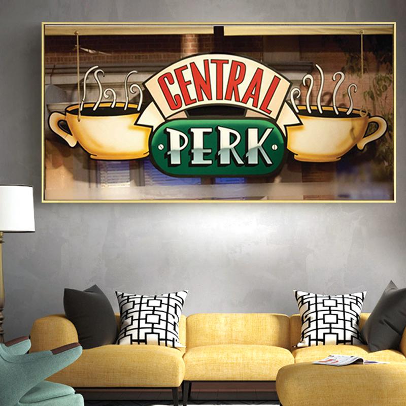 Central Perk Cafe Холст Картина Друзья ТВ-шоу Плакаты и принты Скандинавская настенная картина для гостиной Декор Куадрос
Central Perk Cafe Холст Картина Друзья ТВ-шоу Плакаты и принты Скандинавская настенная картина для гостиной Декор Куадрос
