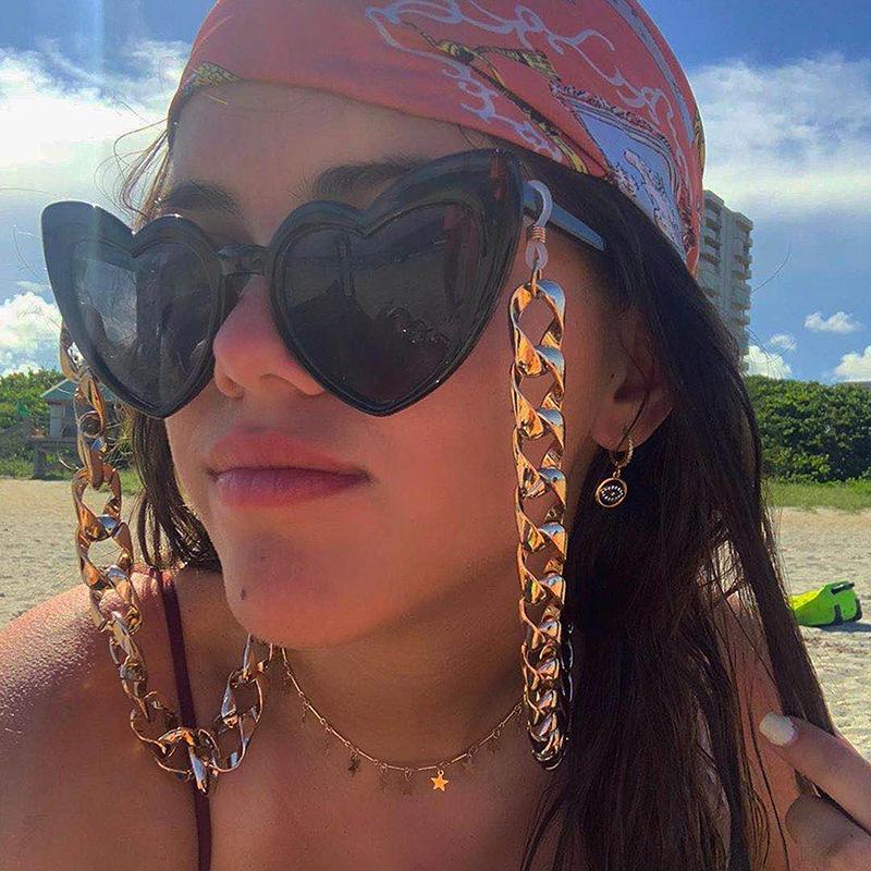 Acrylic Gold Glasses Chain Sunglasses Accessories Hanging Neck Glasses Rope Wholesale Mask Chain Glasses Strap Eyewear Chain
Acrylic Gold Glasses Chain Sunglasses Accessories Hanging Neck Glasses Rope Wholesale Mask Chain Glasses Strap Eyewear Chain