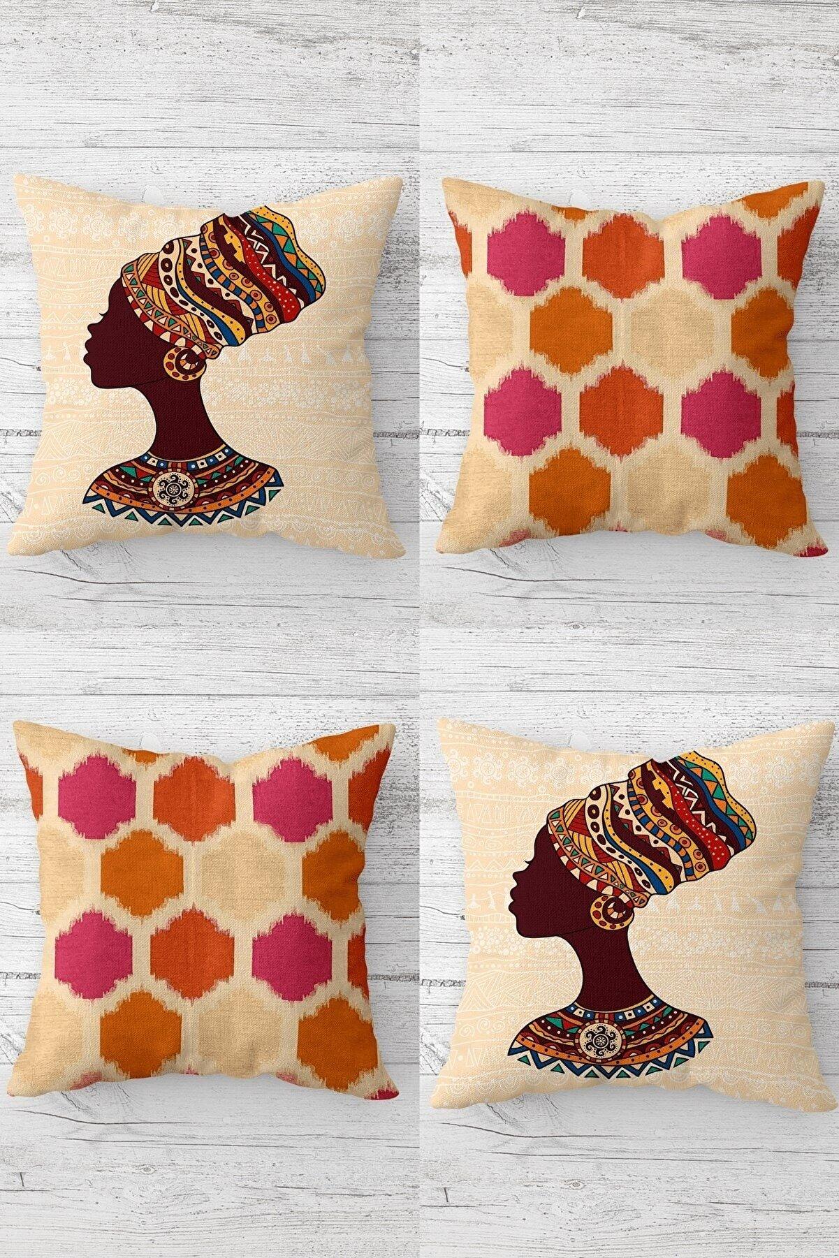 Ethnic African Black Woman Hidden Zippered Throw Pillow Cover Sofa Pillow Case Set (4pcs)
Ethnic African Black Woman Hidden Zippered Throw Pillow Cover Sofa Pillow Case Set (4pcs)