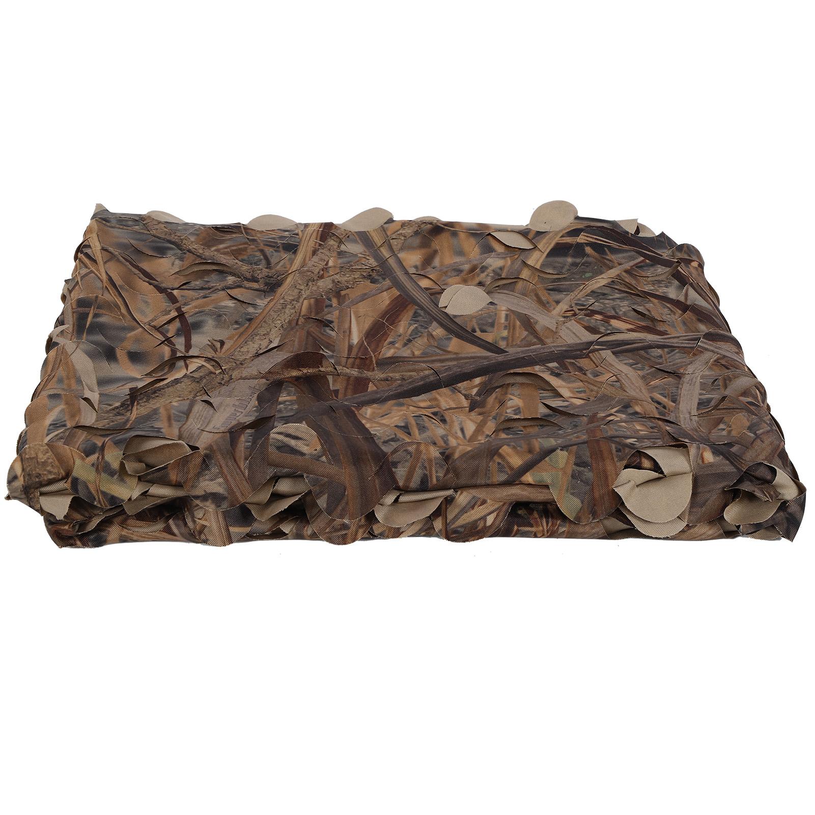 Camo Netting Blinds Camouflage SunShade Tarp Mesh Net for Camping Photography Decoration
Camo Netting Blinds Camouflage SunShade Tarp Mesh Net for Camping Photography Decoration