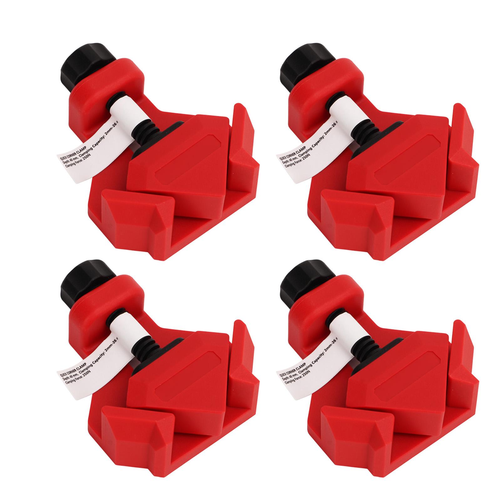 4 шт. Угловой зажим с пружинным прижимом, 90-градусный угловой зажим для DIY, деревообработки, обслуживания мебели
4 шт. Угловой зажим с пружинным прижимом, 90-градусный угловой зажим для DIY, деревообработки, обслуживания мебели