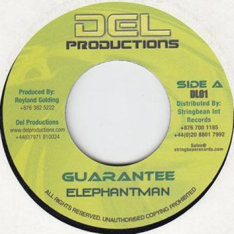 7inch Record ELEPHANT MAN / SUPER SASS - Guarantee / Peacock DL01 Del Productions 2004 UK Reggae, Ska & Dub
7inch Record ELEPHANT MAN / SUPER SASS - Guarantee / Peacock DL01 Del Productions 2004 UK Reggae, Ska & Dub