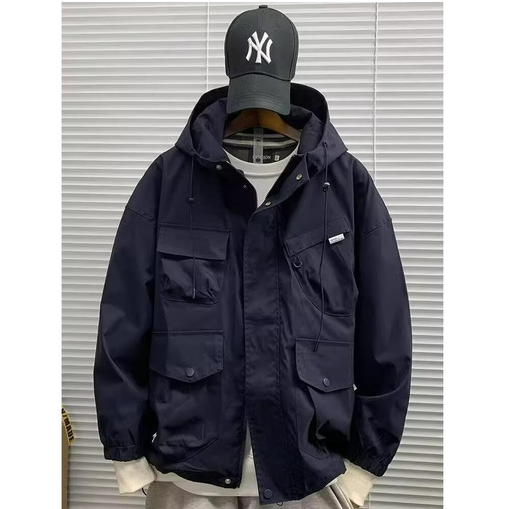 Японский трендовый бренд, куртка-тулинг с капюшоном, мужская повседневная свободная спортивная уличная горная весенне-осенняя куртка-тренч 2XL
Японский трендовый бренд, куртка-тулинг с капюшоном, мужская повседневная свободная спортивная уличная горная весенне-осенняя куртка-тренч 2XL