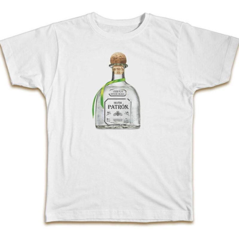 Patron Bottle Custom Mens TShirt Tee S3Xl NewWhite Summer Tee Shirt men summer tshirt brand tops S
Patron Bottle Custom Mens TShirt Tee S3Xl NewWhite Summer Tee Shirt men summer tshirt brand tops S