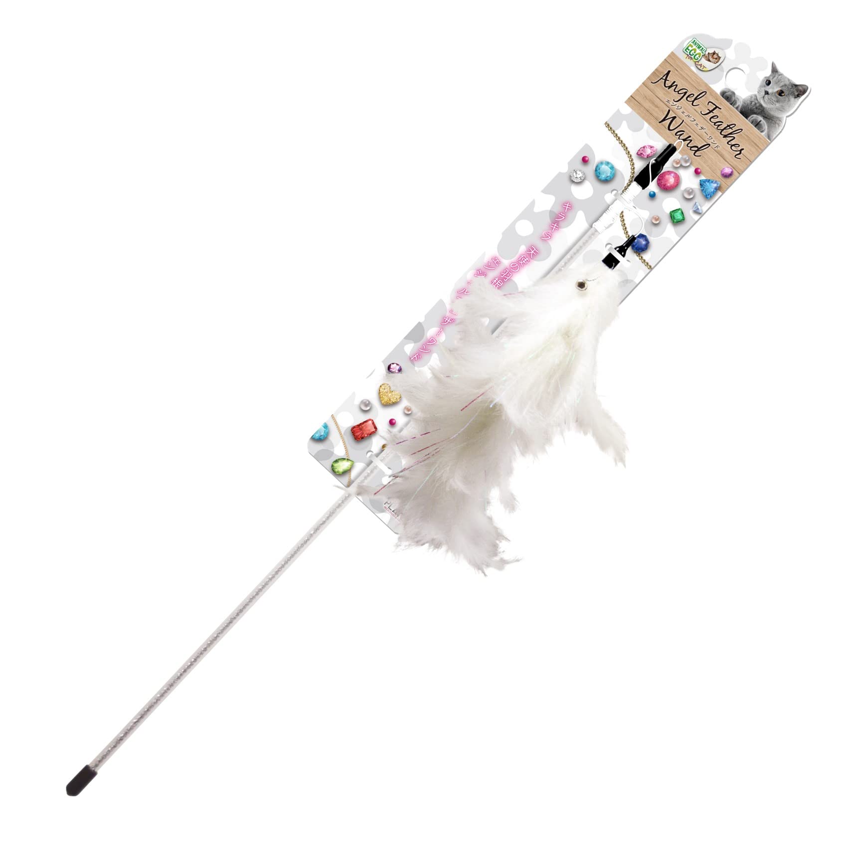PLATZ PET SUPPLIES FUN AE CAT Игрушка для кошек Кошачья игра Ангел Перо Палочка и
PLATZ PET SUPPLIES FUN AE CAT Игрушка для кошек Кошачья игра Ангел Перо Палочка и