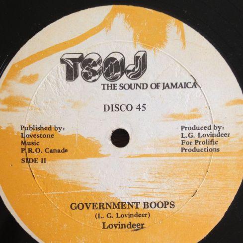 12inch Record LLOYD LOVINDEER Rock My Soul Government Boops NONE TSOJ 1988 Jamaica Reggae Ska Dub Used
12inch Record LLOYD LOVINDEER Rock My Soul Government Boops NONE TSOJ 1988 Jamaica Reggae Ska Dub Used