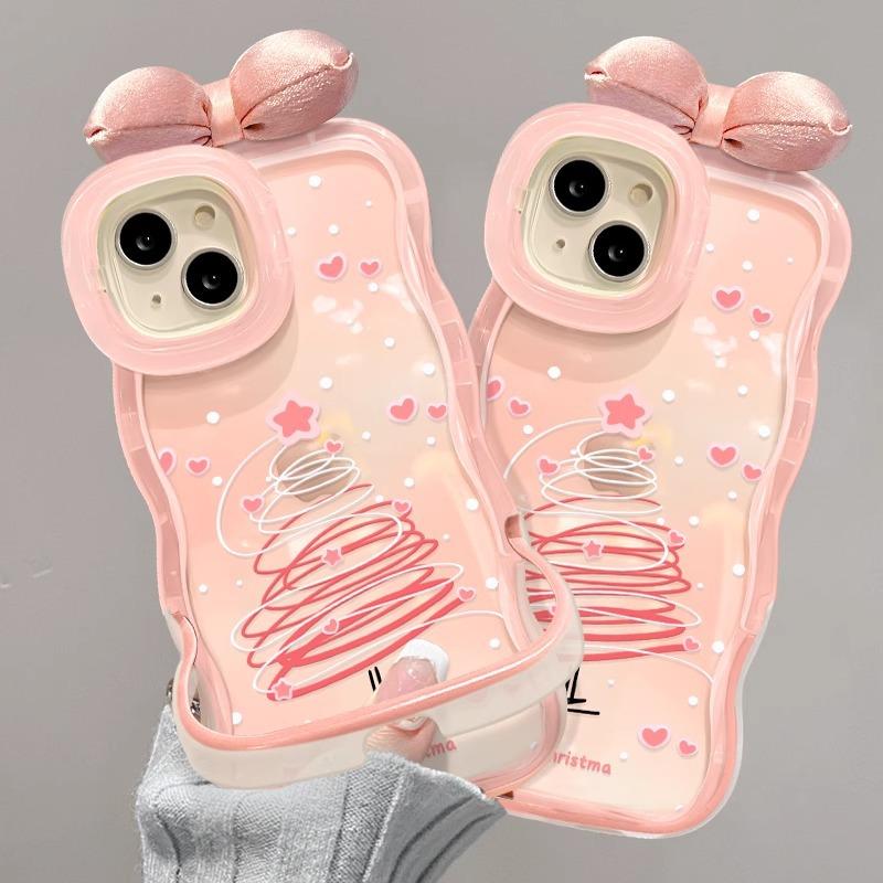Christmas Tree Bow Doll Suitable for Apple 16PROMAX Mobile Phone Case 15 Invisible Double Bracket 14 Cute Anti-fall Redmi K40/K40 Pro
Christmas Tree Bow Doll Suitable for Apple 16PROMAX Mobile Phone Case 15 Invisible Double Bracket 14 Cute Anti-fall Redmi K40/K40 Pro