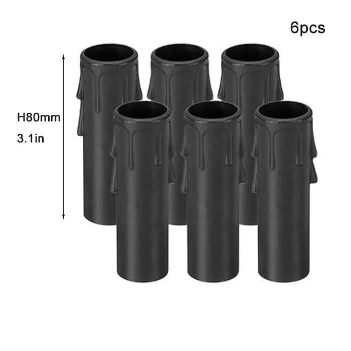 6/12/24pcs Black Plastic E14 Chandelier Socket Sleeves Drip Candle Socket Covers Bulb Light Base Holder for Crystal Candle Lamps
6/12/24pcs Black Plastic E14 Chandelier Socket Sleeves Drip Candle Socket Covers Bulb Light Base Holder for Crystal Candle Lamps