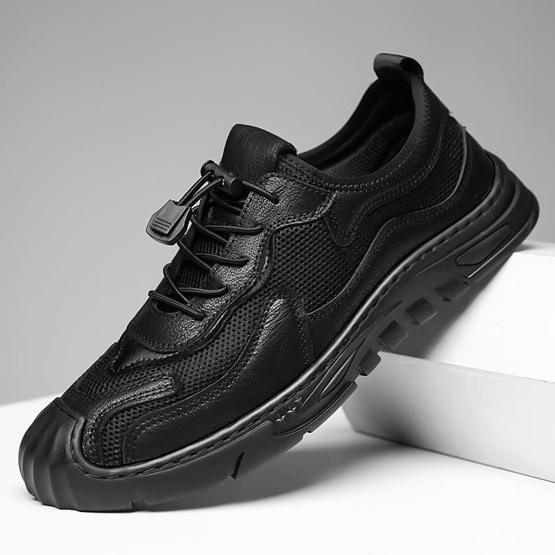 Модные новые дизайнерские сетчатые пляжные сандалии для мужчин, модные повседневные летние и осенние кожаные туфли для мужчин, мягкие однотонные мокасины для мужчин 38
Модные новые дизайнерские сетчатые пляжные сандалии для мужчин, модные повседневные летние и осенние кожаные туфли для мужчин, мягкие однотонные мокасины для мужчин 38