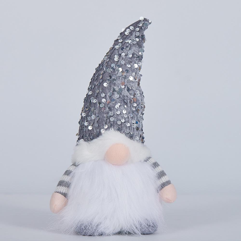 Christmas Decorations High-End Christmas Bright Lights Sequins Dwarf Doll Rudolf Christmas Gift Tree Ornaments Kid Plush Toys 1pc
Christmas Decorations High-End Christmas Bright Lights Sequins Dwarf Doll Rudolf Christmas Gift Tree Ornaments Kid Plush Toys 1pc