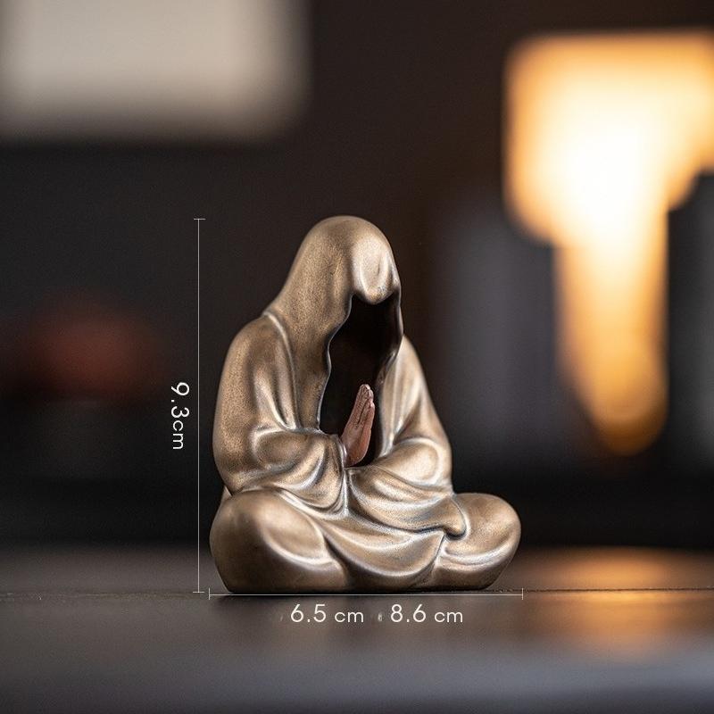 Zen-inspired Non-physical Buddhist Ceramic Figurine Handicrafts Decorative Study Rooms Tea Ceremonies Tabletop Arrangements
Zen-inspired Non-physical Buddhist Ceramic Figurine Handicrafts Decorative Study Rooms Tea Ceremonies Tabletop Arrangements