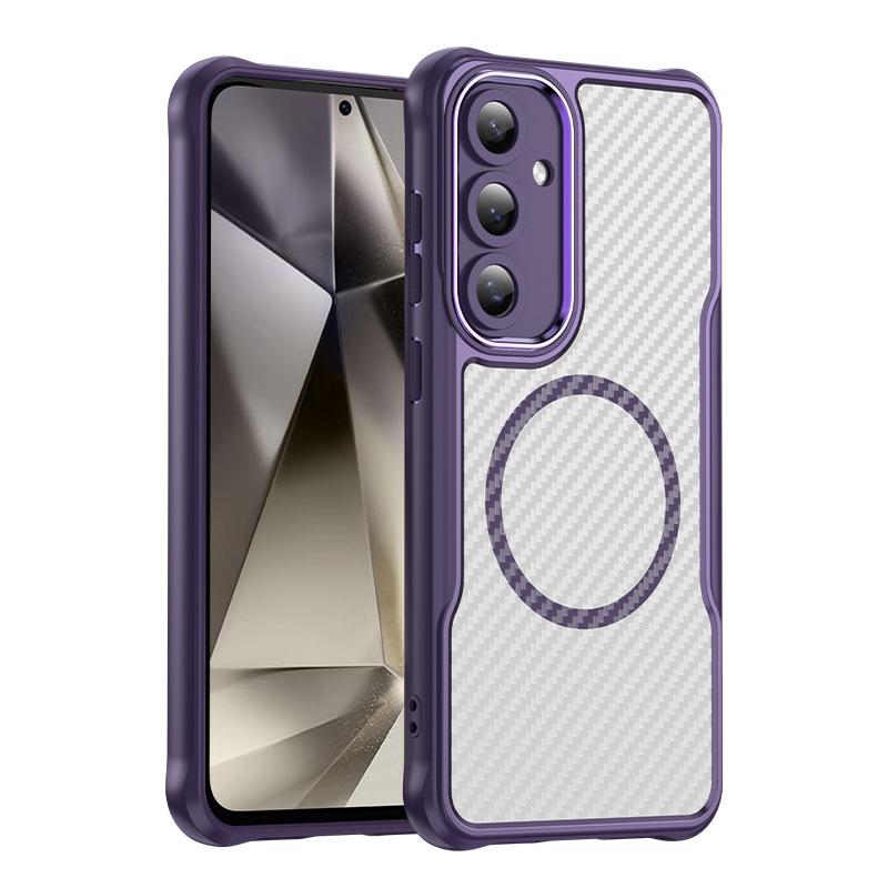 Samsung Galaxy S24 FE Case, Magnetic Carbon Fiber Transparent Phone Case Cover for Samsung Galaxy S24 FE фіолетовий
Samsung Galaxy S24 FE Case, Magnetic Carbon Fiber Transparent Phone Case Cover for Samsung Galaxy S24 FE фіолетовий