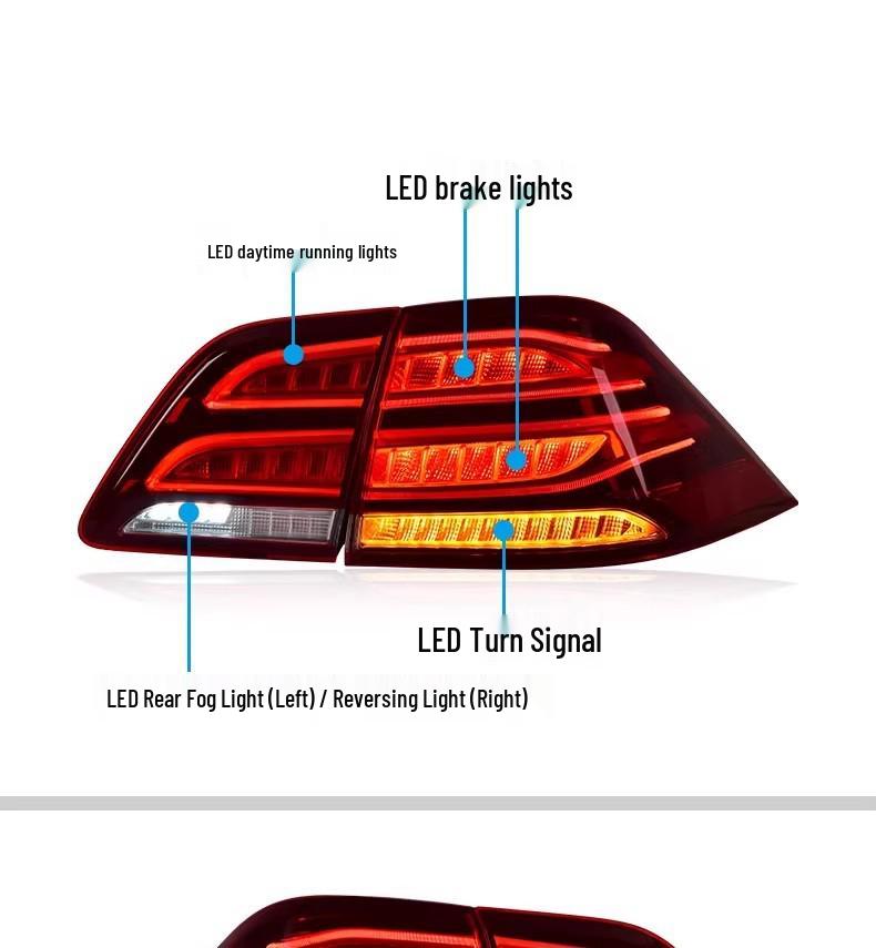 Compatible Rear Tail Light for Mercedes GLE-Class W166 (2015-2018) ML300 - Part Numbers 1669065501, 1669065901 1669066601 Inner
Compatible Rear Tail Light for Mercedes GLE-Class W166 (2015-2018) ML300 - Part Numbers 1669065501, 1669065901 1669066601 Inner