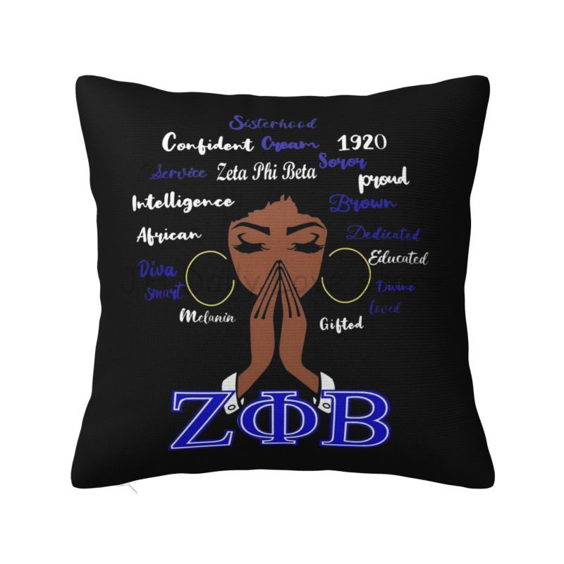 Zeta Phi Beta Print Pillow Cover Cushion Cover for Home Office Car Soft Cozy Polyester Pillow Case Throw Pillowcase 18x18 Inch 30cmx30cm
Zeta Phi Beta Print Pillow Cover Cushion Cover for Home Office Car Soft Cozy Polyester Pillow Case Throw Pillowcase 18x18 Inch 30cmx30cm