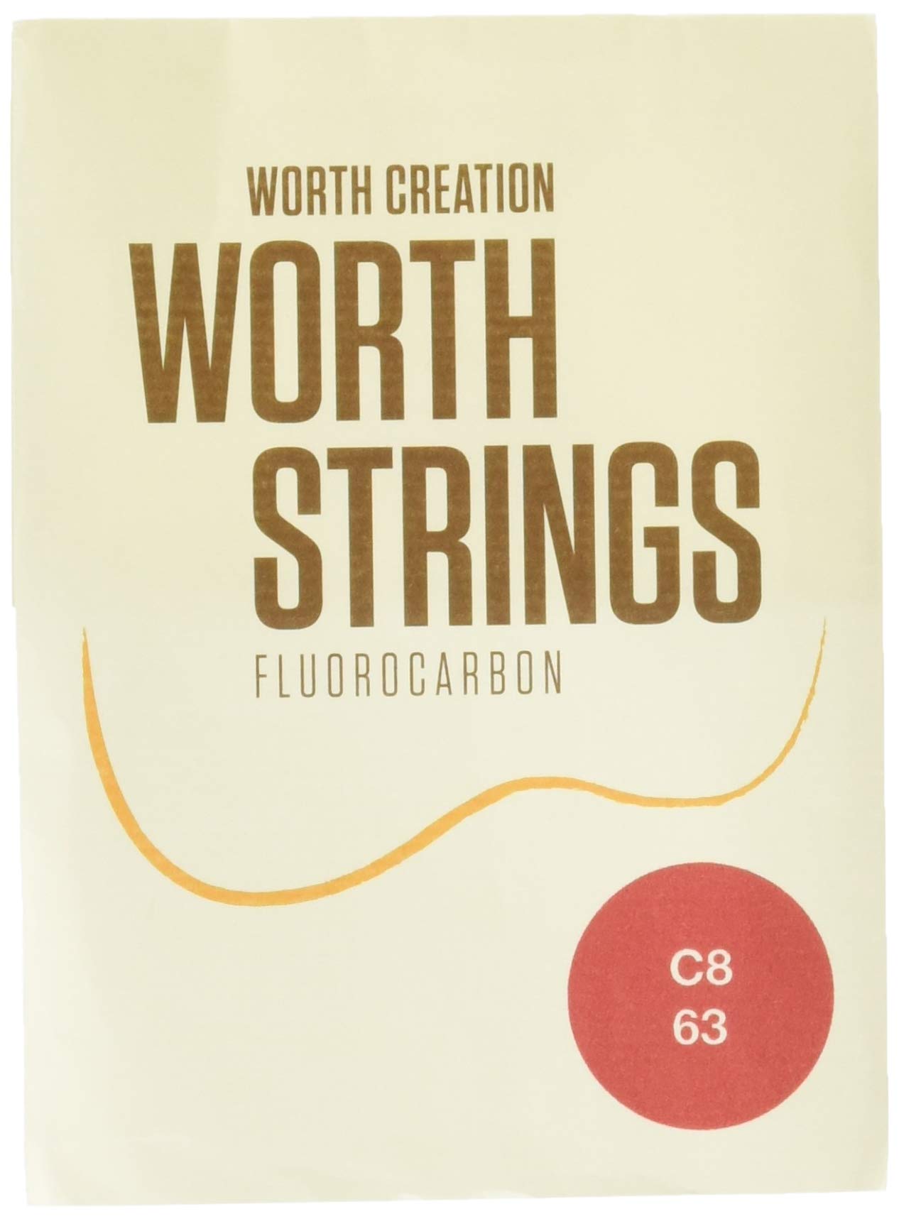 Worth Strings C8 Ukulele Strings, Clear, 8-String, 63-Inch Fluorocarbon
Worth Strings C8 Ukulele Strings, Clear, 8-String, 63-Inch Fluorocarbon