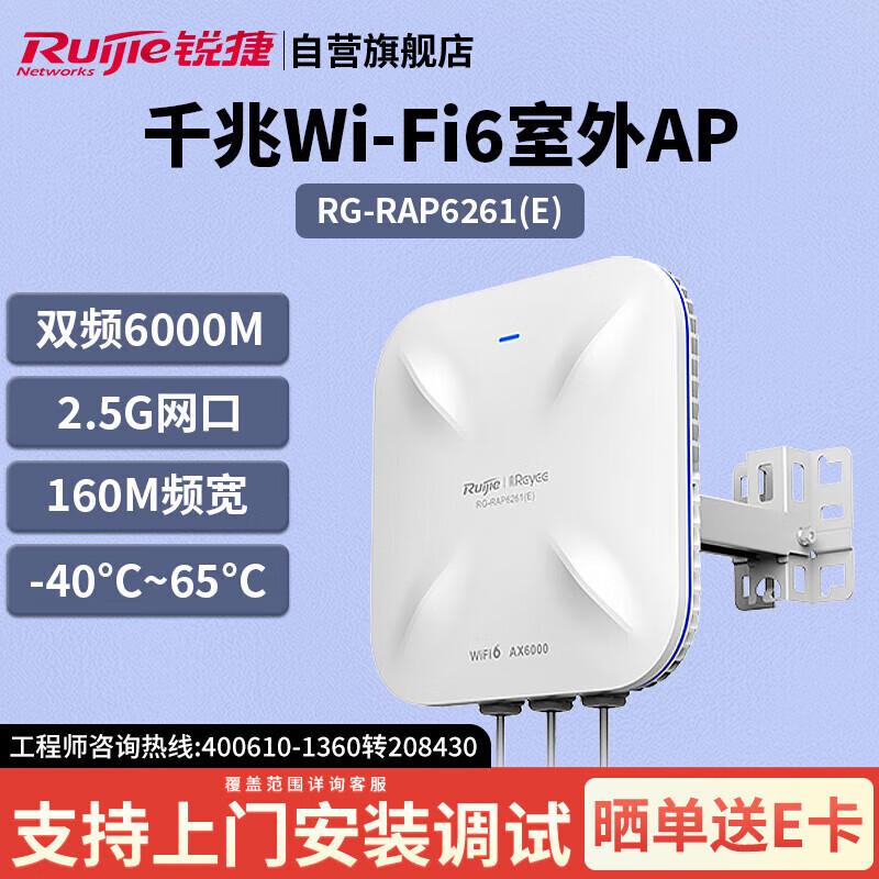 Ruijie Gigabit WiFi 6 Outdoor Wireless AP
Ruijie Gigabit WiFi 6 Outdoor Wireless AP