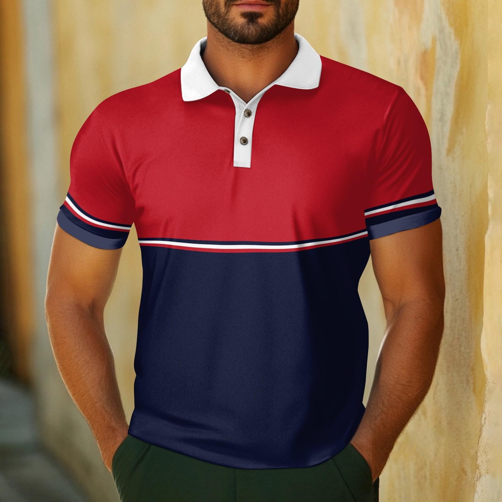 Men s Casual Breathable Short Sleeve Striped Plaid Printed Shirt S винний
Men s Casual Breathable Short Sleeve Striped Plaid Printed Shirt S винний