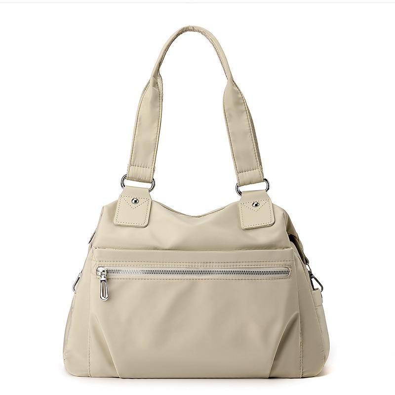 Labelled women s tote bag bag large capacity women s shoulder bag large bag nylon cloth mother handbag вершковий
Labelled women s tote bag bag large capacity women s shoulder bag large bag nylon cloth mother handbag вершковий