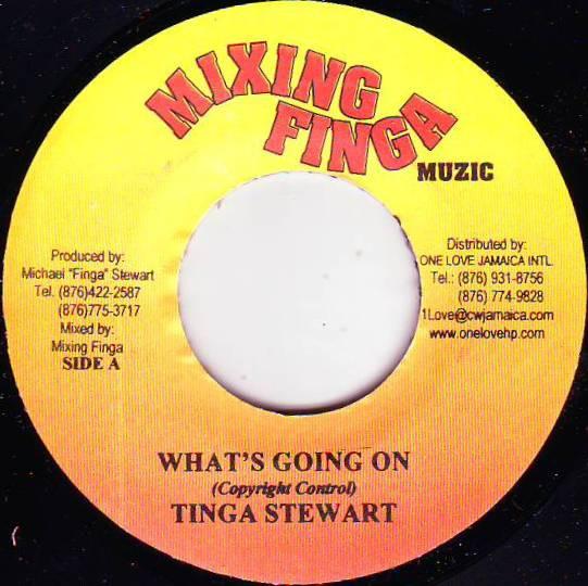 7inch Record TINGA STEWART / MAHLON STEWART - What s Going On / Baby, Baby NONE Mixing Finga Mu Jamaica Reggae, Ska & Dub Used
7inch Record TINGA STEWART / MAHLON STEWART - What s Going On / Baby, Baby NONE Mixing Finga Mu Jamaica Reggae, Ska & Dub Used