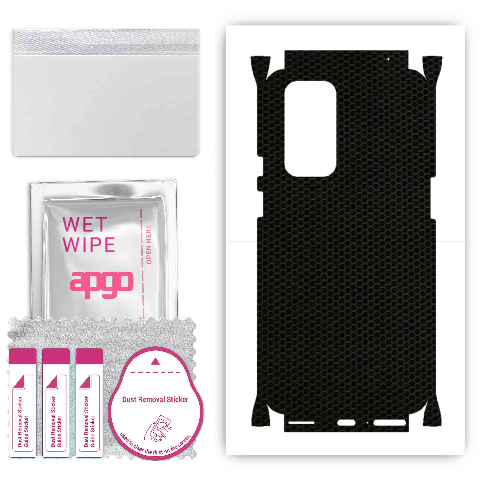apgo Protective Skin Sticker for the back+sides compatible with OnePlus 9 Pro, Full Wrap Film, Foil, Vinyl - Pattern Matrix
apgo Protective Skin Sticker for the back+sides compatible with OnePlus 9 Pro, Full Wrap Film, Foil, Vinyl - Pattern Matrix