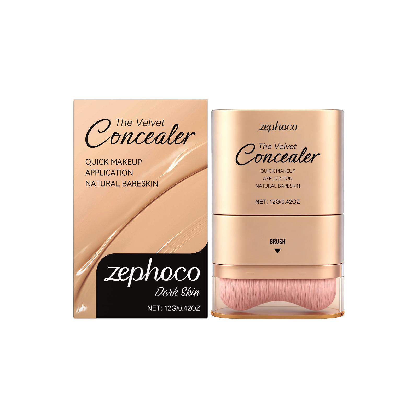 Zephoco 2-in-1 Concealer & Foundation Stick - Moisturizing, Lightweight, Natural Makeup for Deep Skin Tones 12g - Export Only
Zephoco 2-in-1 Concealer & Foundation Stick - Moisturizing, Lightweight, Natural Makeup for Deep Skin Tones 12g - Export Only
